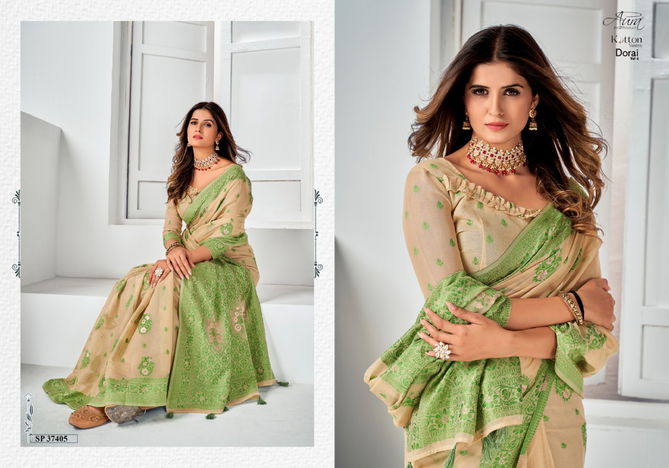 Dorai Vol 4 By Aura Daily Wear Saree Catalog
